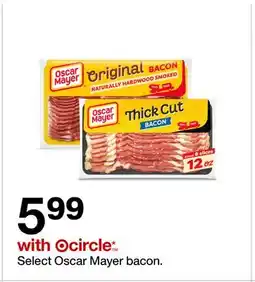 Target Select Oscar Mayer bacon offer