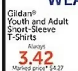 Hobby Lobby Gildan Youth and Adult Short-Sleeve T-Shirts offer