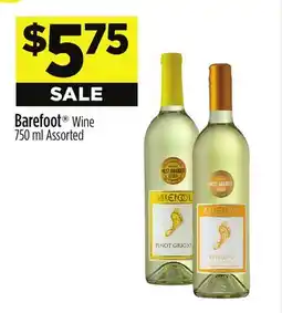 Dollar General Barefoot Wine offer