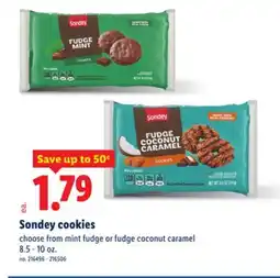 Lidl Sondey cookies offer