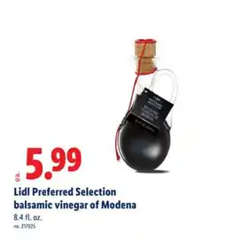 Lidl Lidl Preferred Selection balsamic vinegar of Modena offer