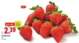 Lidl strawberries offer