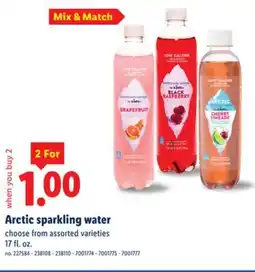 Lidl Arctic sparkling water offer