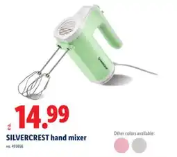 Lidl SILVERCREST hand mixer offer
