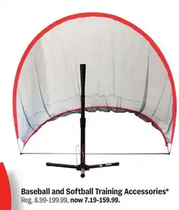 Meijer Baseball and Softball Training Accessories offer