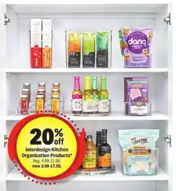 Meijer Interdesign Kitchen Organization Products offer