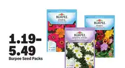 Meijer Burpee Seed Packs offer