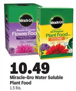 Meijer Miracle-Gro Water Soluble Plant Food offer