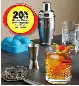 Meijer Barware Glasses and Accessories offer