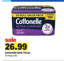 Meijer Cottonelle Bath Tissue offer