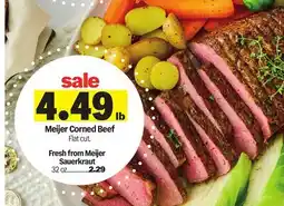Meijer Meijer Corned Beef offer