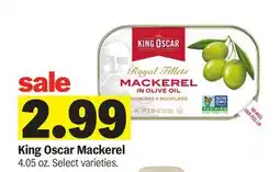 Meijer King Oscar Mackerel offer