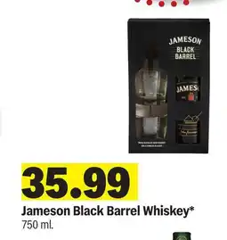 Meijer Jameson Black Barrel Whiskey offer