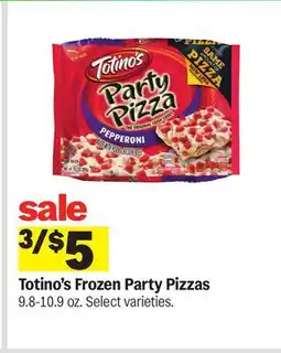 Meijer Totino's Frozen Party Pizzas offer