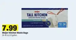 Meijer Meijer Kitchen Waste Bags offer