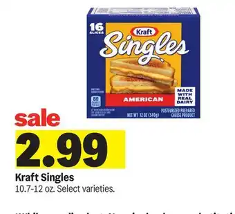 Meijer Kraft Singles offer