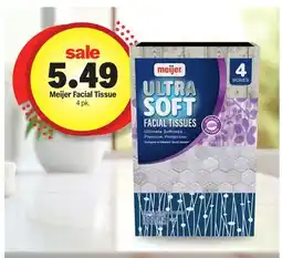 Meijer Meijer Facial Tissue offer