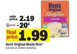 Meijer Ben's Original Ready Rice offer