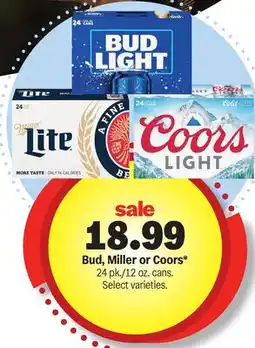 Meijer Bud, Miller or Coors offer