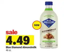 Meijer Blue Diamond Almondmilk offer