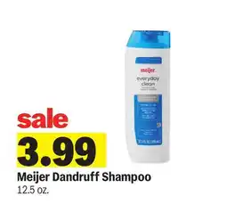 Meijer Meijer Dandruff Shampoo offer