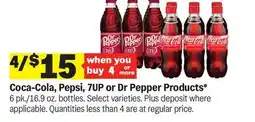 Meijer Coca-Cola, Pepsi, 7UP or Dr Pepper Products offer