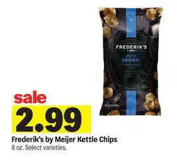 Meijer Frederik's by Meijer Kettle Chips offer