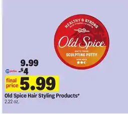 Meijer Old Spice Hair Styling Products offer