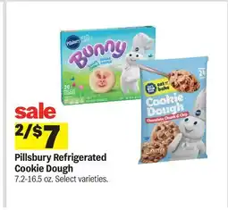 Meijer Pillsbury Refrigerated Cookie Dough offer