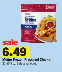 Meijer Meijer Frozen Prepared Chicken offer