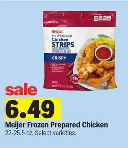 Meijer Meijer Frozen Prepared Chicken offer