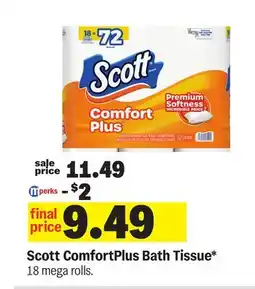 Meijer Scott ComfortPlus Bath Tissue offer