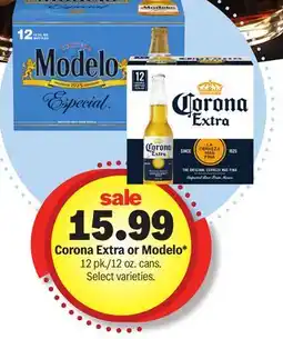 Meijer Corona Extra or Modelo offer