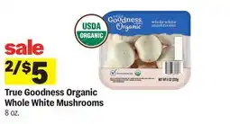 Meijer True Goodness Organic Whole White Mushrooms offer