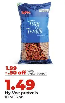 Hy-Vee Hy-Vee pretzels offer