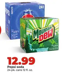 Hy-Vee Pepsi soda offer