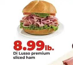 Hy-Vee Di Lusso premium sliced ham offer