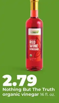 Hy-Vee Nothing But The Truth organic vinegar offer