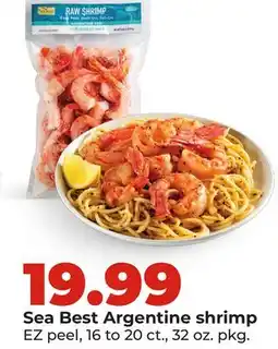 Hy-Vee Sea Best Argentine shrimp offer