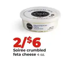 Hy-Vee Soirée crumbled feta cheese offer