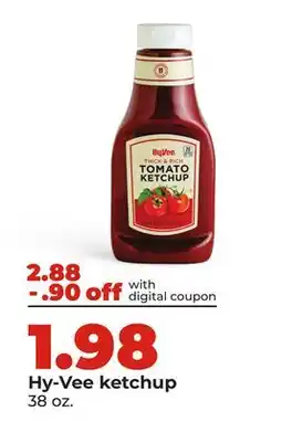 Hy-Vee Hy-Vee ketchup offer