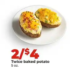 Hy-Vee Twice baked potato offer