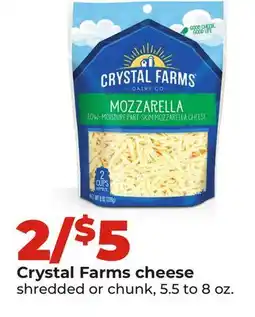 Hy-Vee Crystal Farms cheese offer