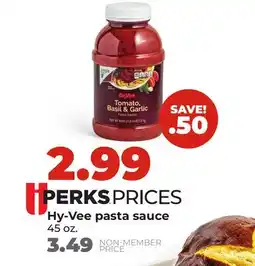 Hy-Vee Hy-Vee pasta sauce offer