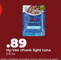 Hy-Vee Hy-Vee chunk light tuna offer