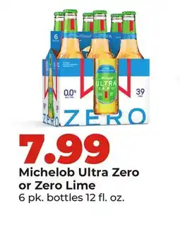 Hy-Vee Michelob Ultra Zero or Zero Lime offer