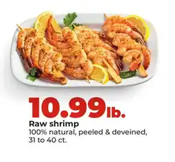 Hy-Vee Raw shrimp offer