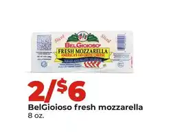 Hy-Vee BelGioioso fresh mozzarella offer