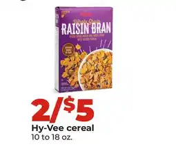 Hy-Vee Hy-Vee cereal offer