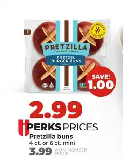 Hy-Vee Pretzilla buns offer